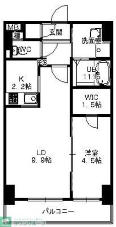 プレアデス津田沼の物件間取画像